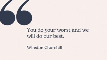 Winston Churchill Quote Feature