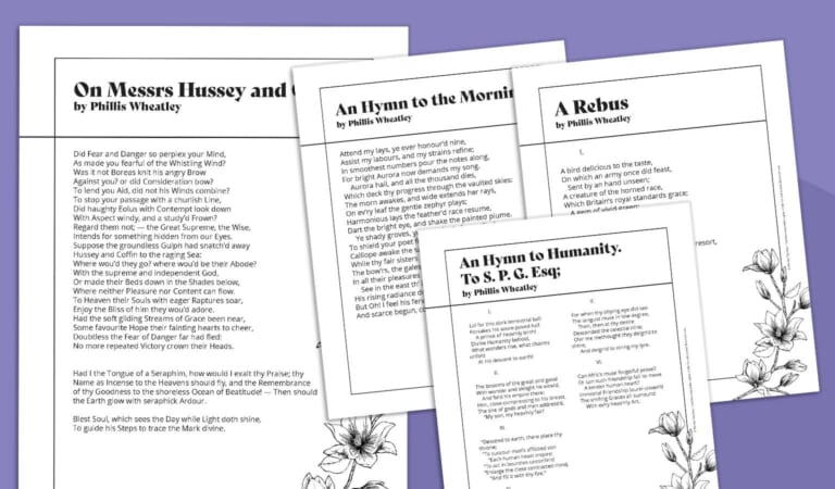 25 Inspiring Phillis Wheatley Poems (Free Printables)